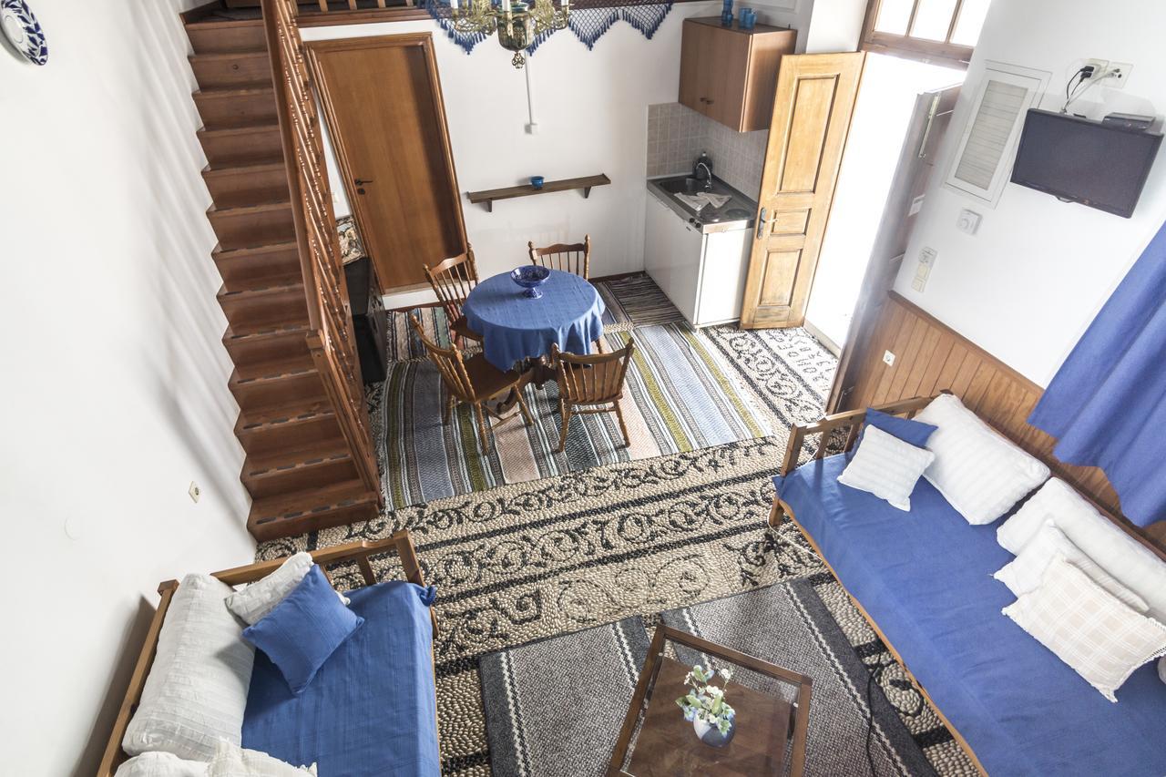 Villa Mika Líndos Buitenkant foto